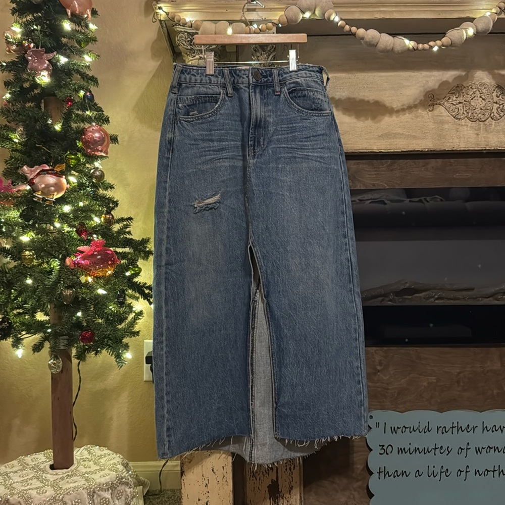 One Teaspoon Denim skirt